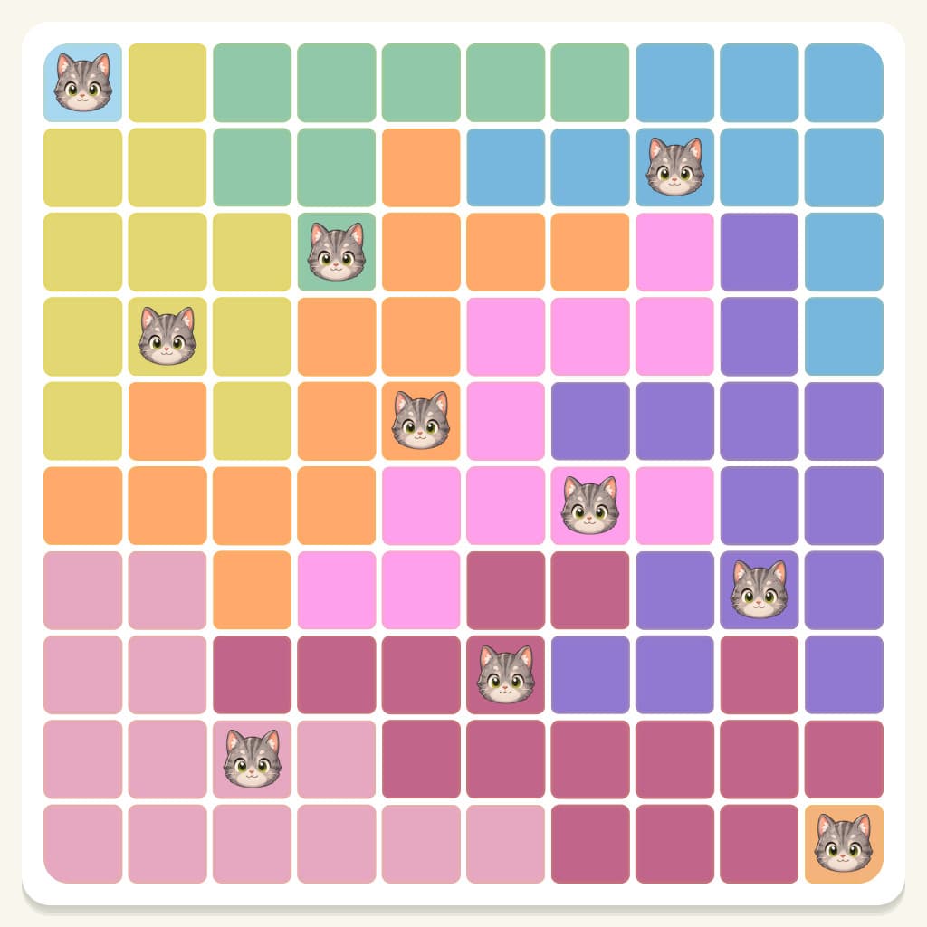 Meowdoku Level 785 Answer, Cheat & Solution