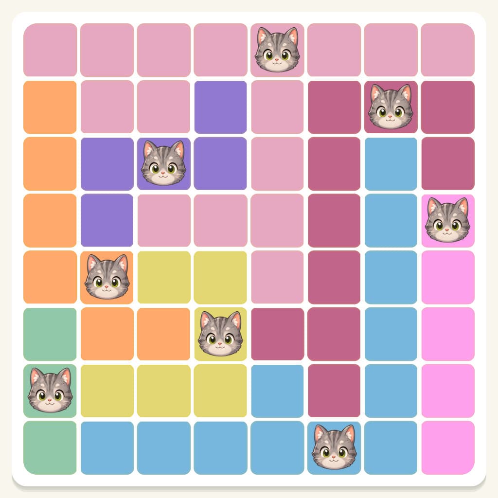 Meowdoku Level 997 Screenshot