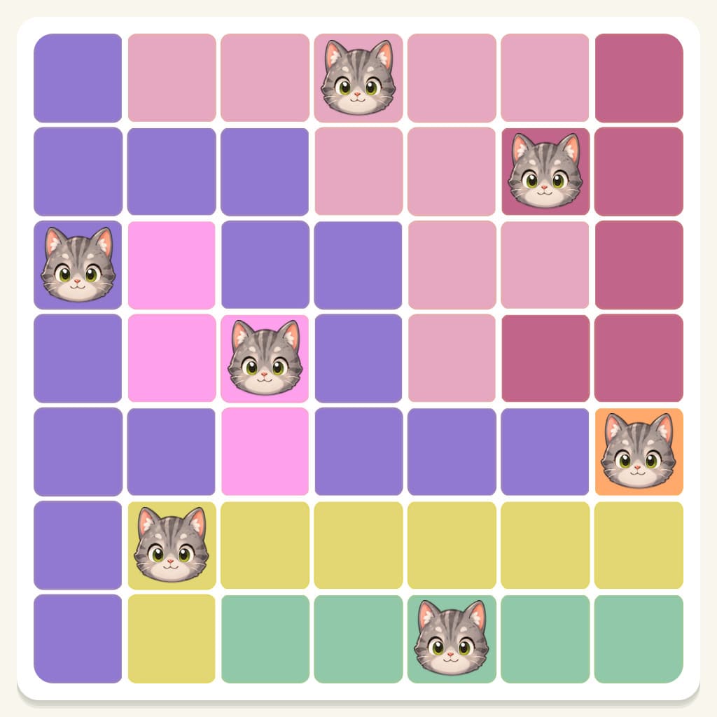 Meowdoku Level 486 Answer, Cheat & Solution