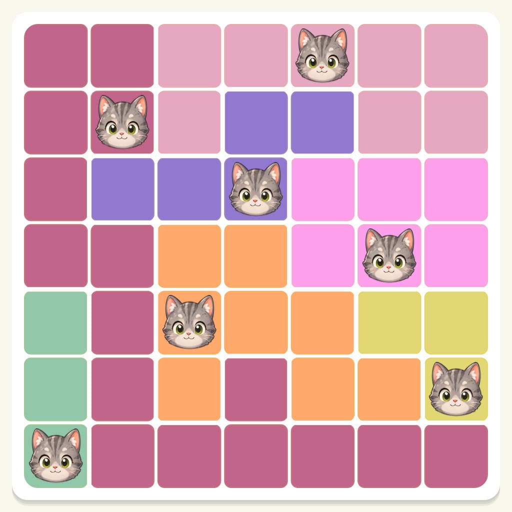 Meowdoku Level 873 Screenshot