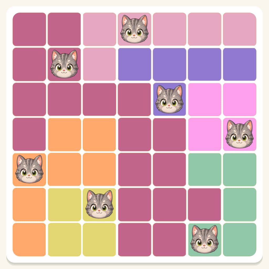 Meowdoku Level 931 Answer, Cheat & Solution