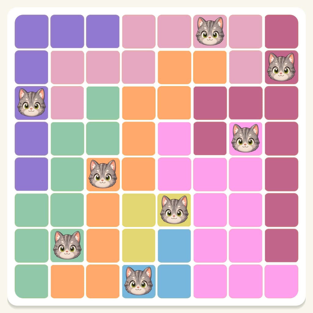 Meowdoku Level 977 Screenshot