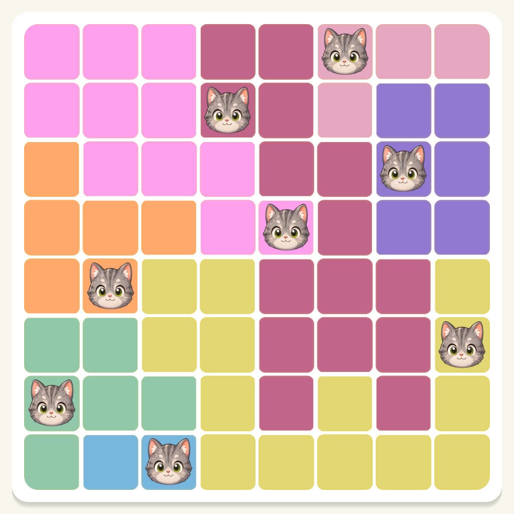 Meowdoku Level 662 Answer, Cheat & Solution