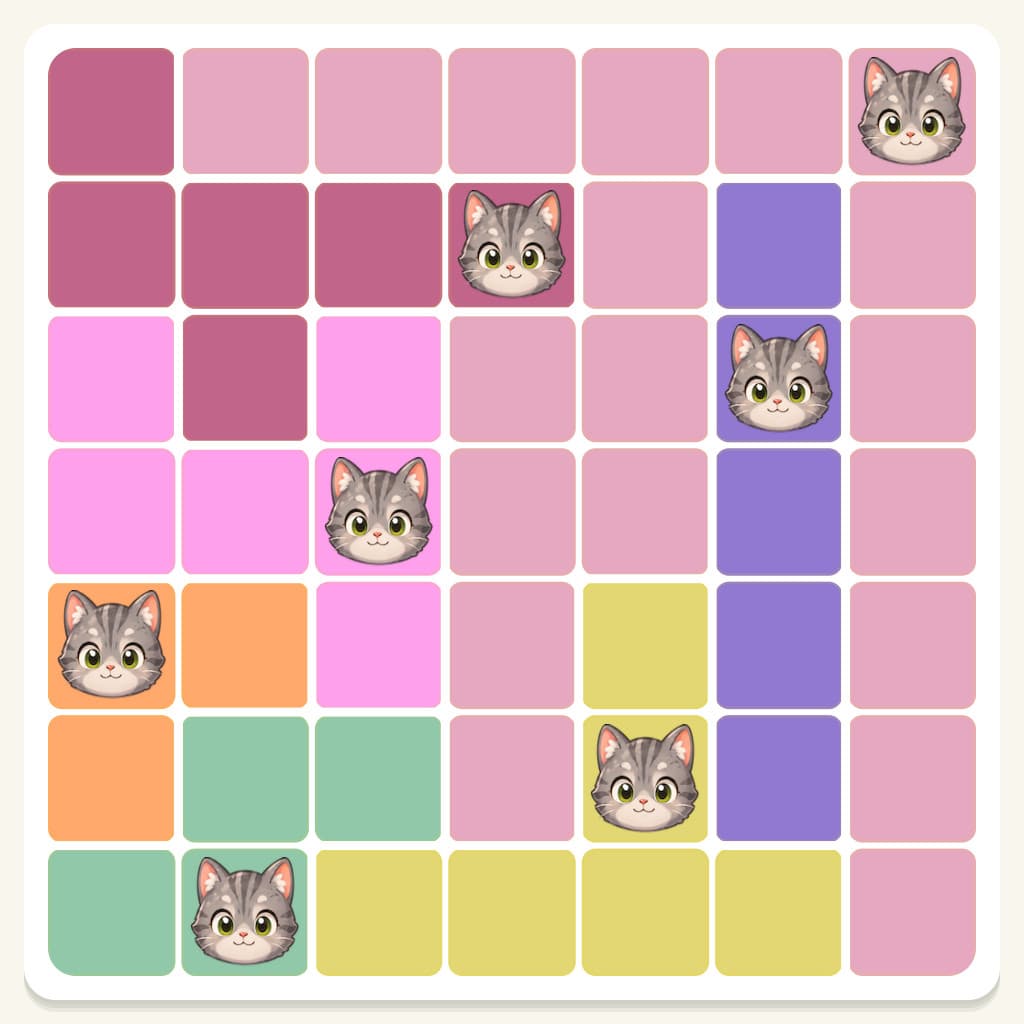 Meowdoku Level 641 Answer, Cheat & Solution