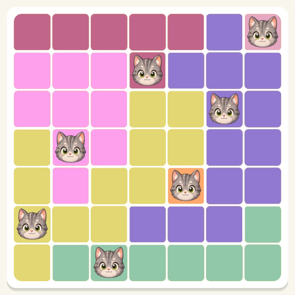 Meowdoku Level 15 Screenshot
