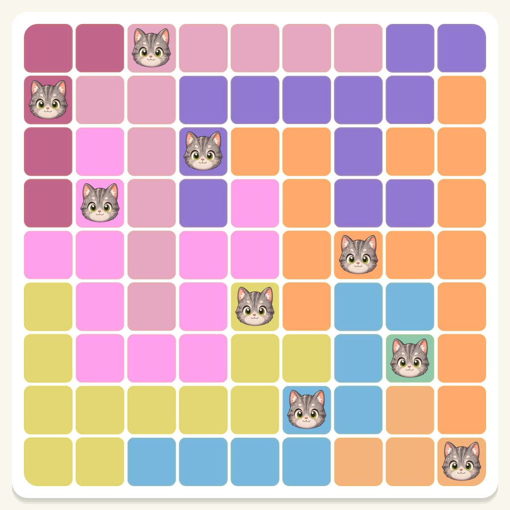 Meowdoku Level 414 Screenshot