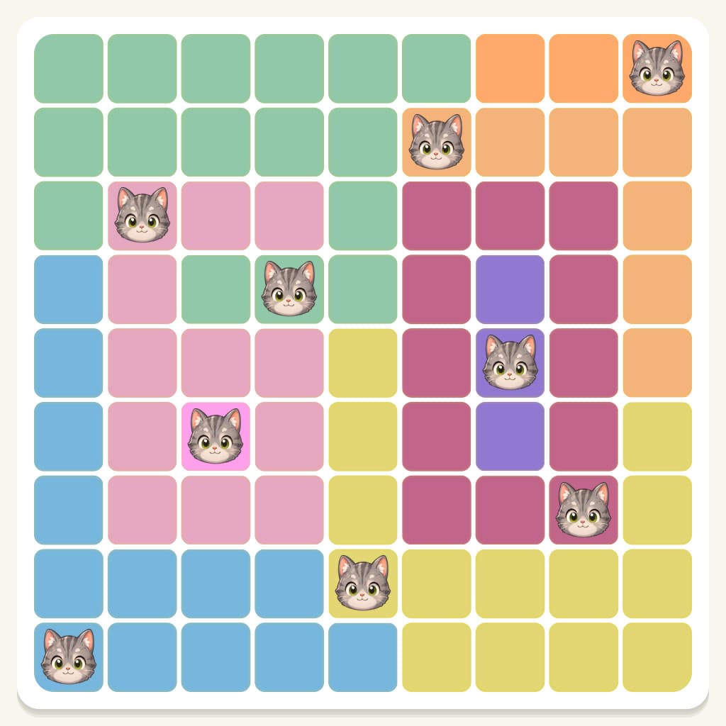 Meowdoku Level 60 Screenshot