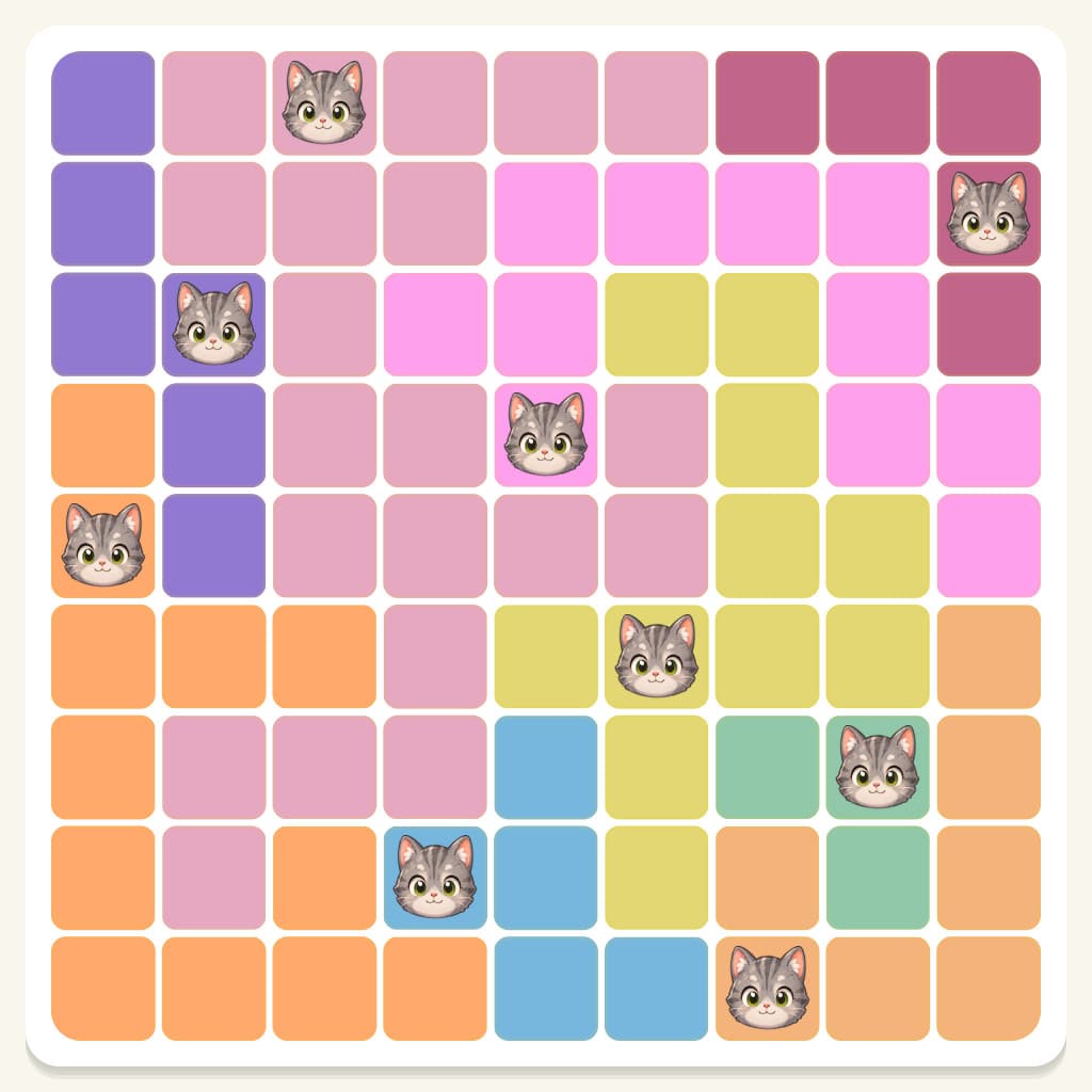 Meowdoku Level 99 Screenshot
