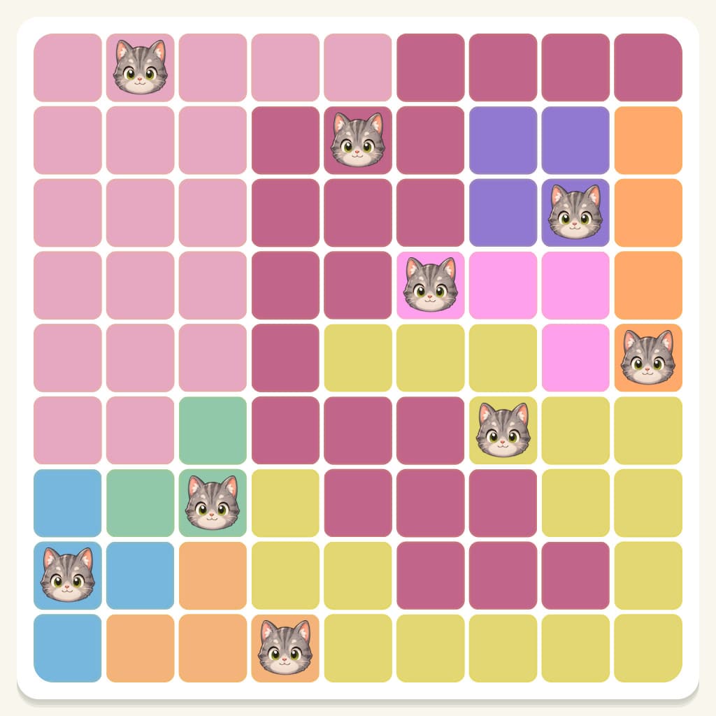 Meowdoku Level 984 Screenshot