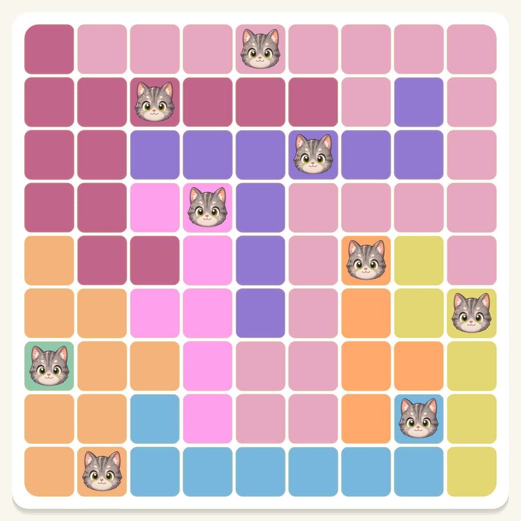 Meowdoku Level 674 Screenshot