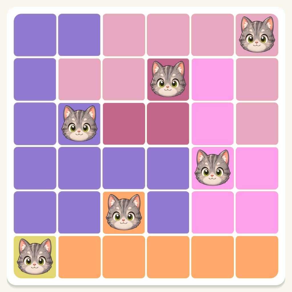 Meowdoku Level 96 Screenshot