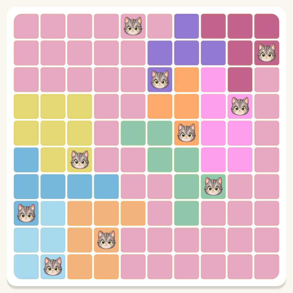 Meowdoku Level 440 Screenshot