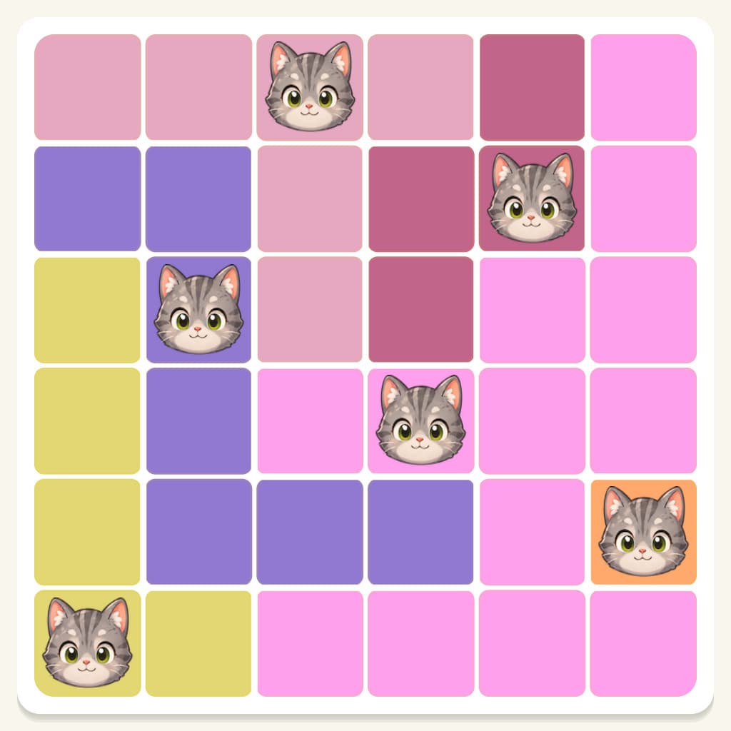 Meowdoku Level 91 Screenshot