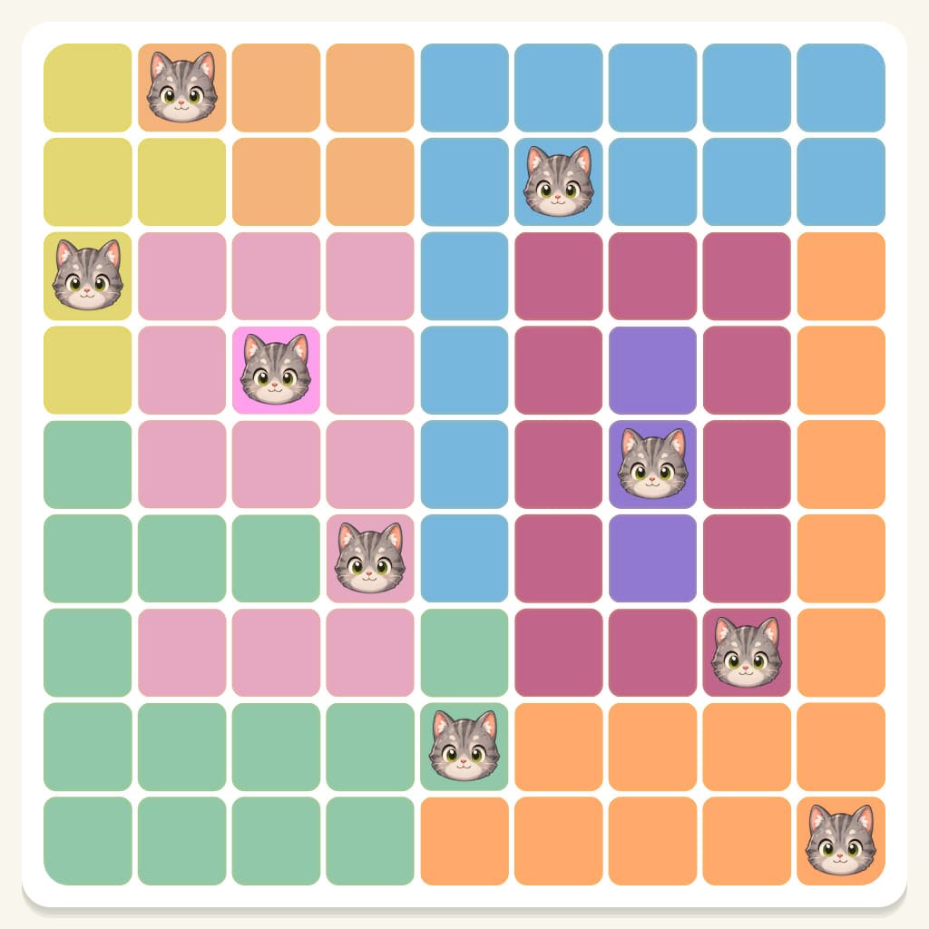 Meowdoku Level 90 Screenshot