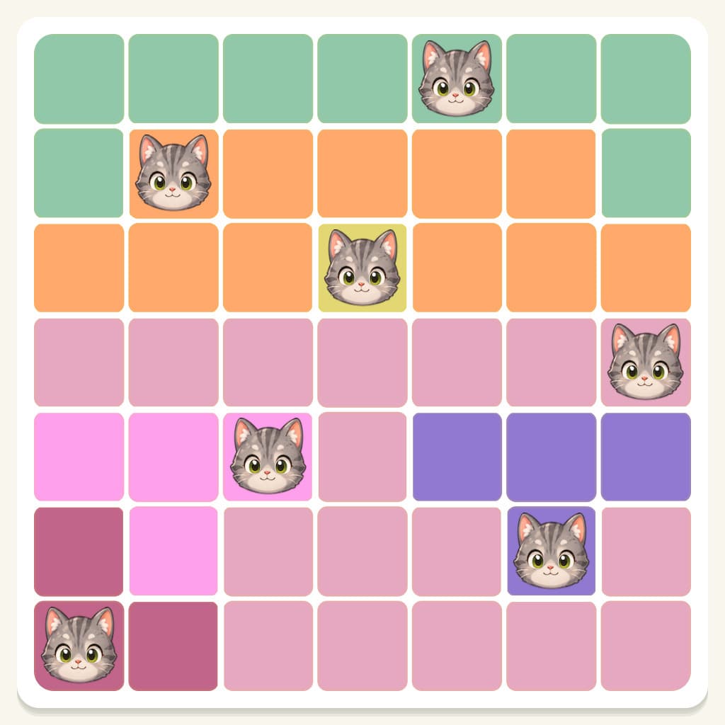 Meowdoku Level 153 Screenshot