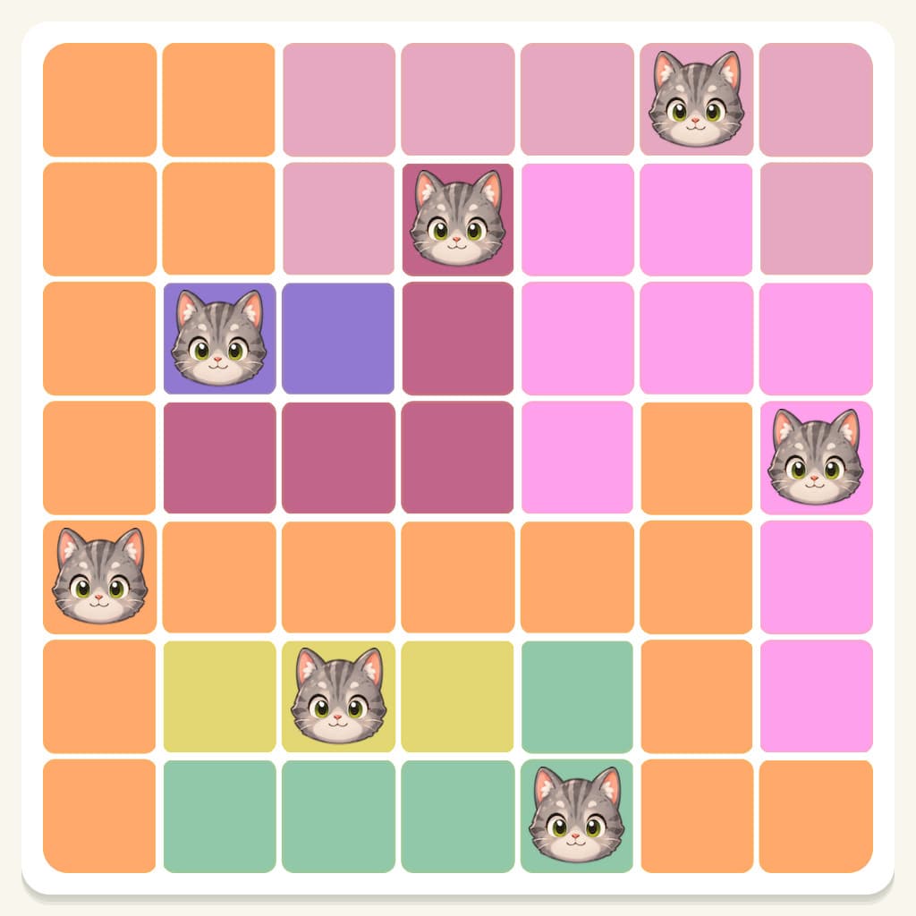 Meowdoku Level 631 Answer, Cheat & Solution
