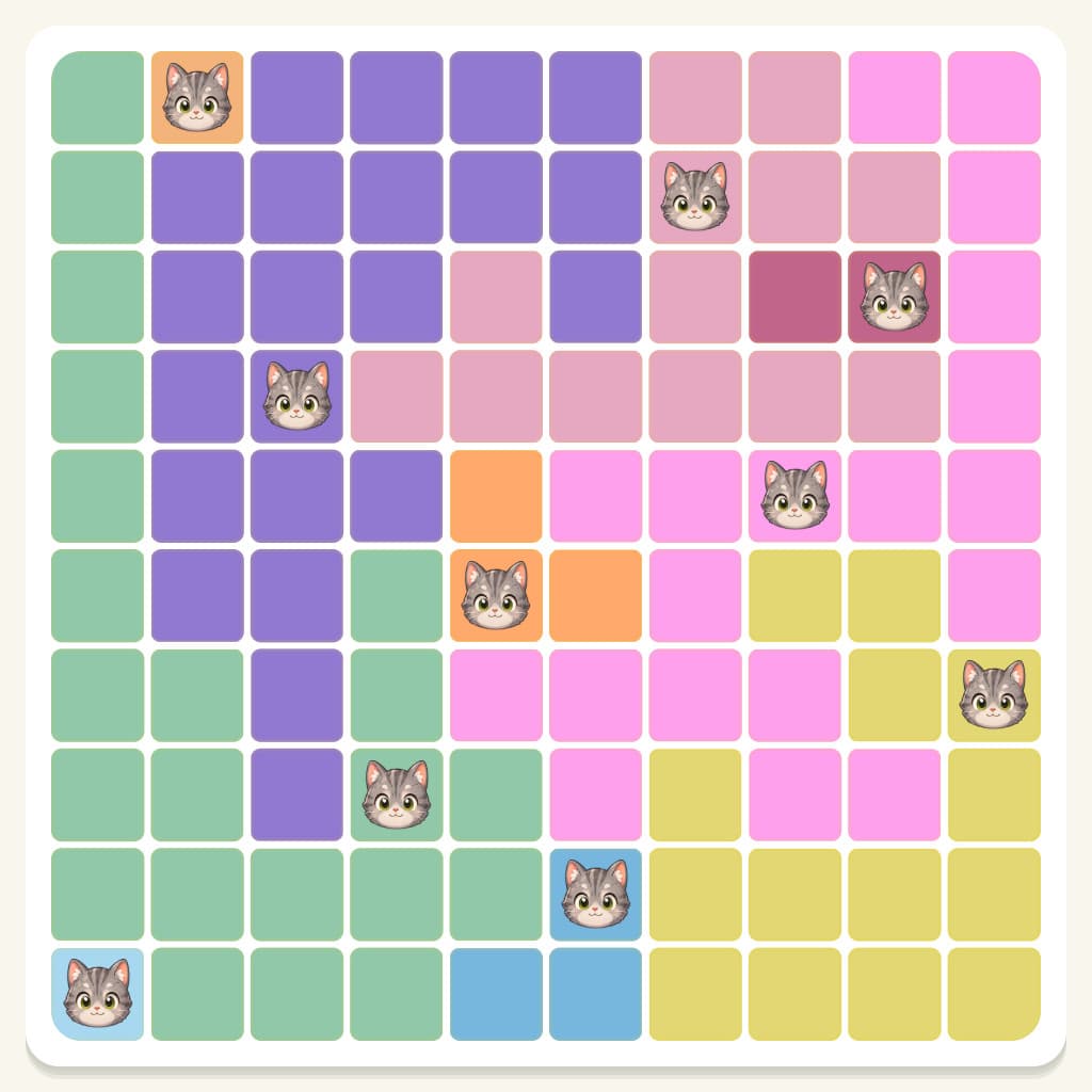 Meowdoku Level 565 Answer, Cheat & Solution