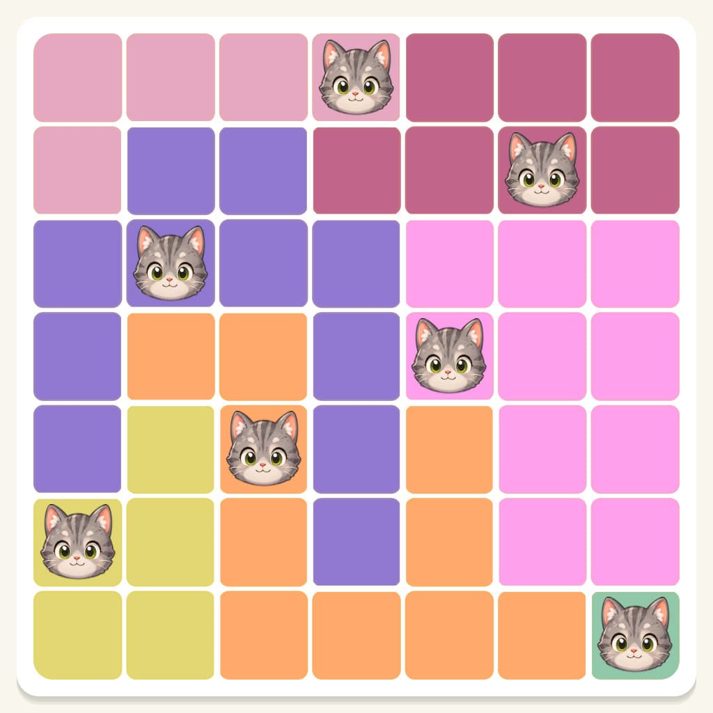 Meowdoku Level 921 Answer, Cheat & Solution
