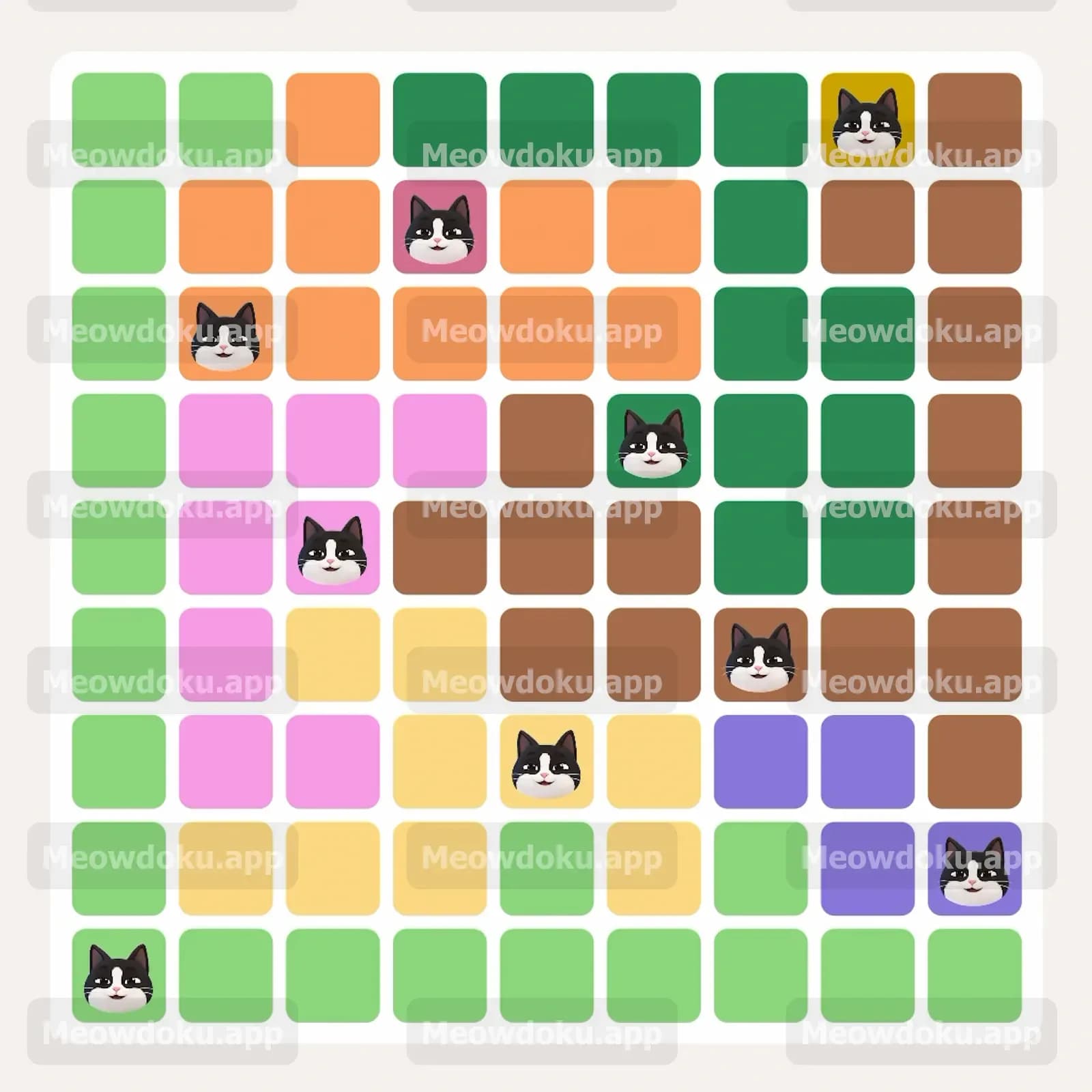 Meowdoku Level 277 Screenshot