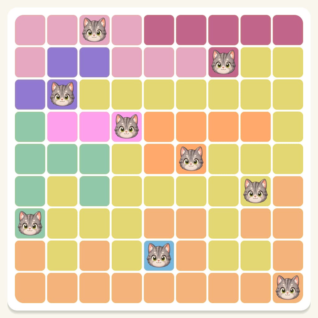 Meowdoku Level 504 Screenshot