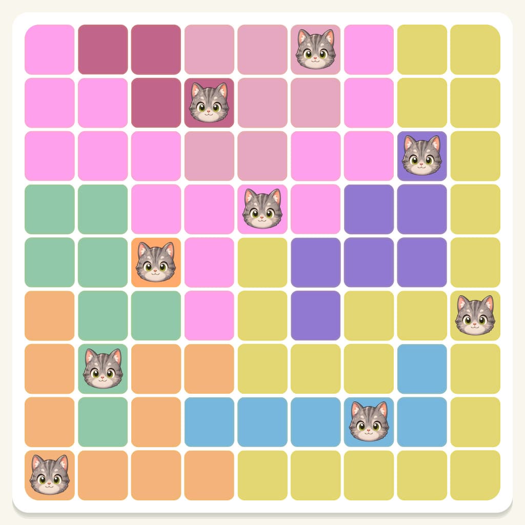 Meowdoku Level 834 Screenshot
