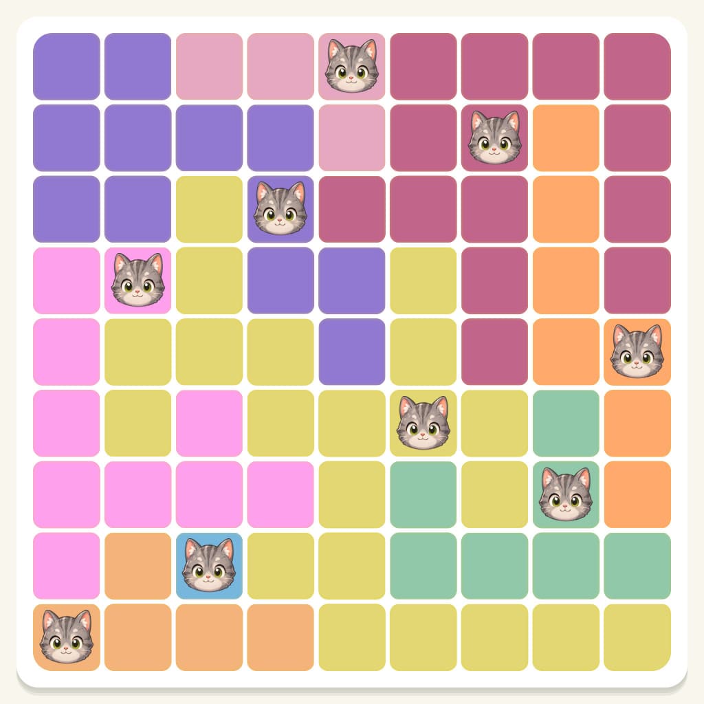 Meowdoku Level 178 Screenshot
