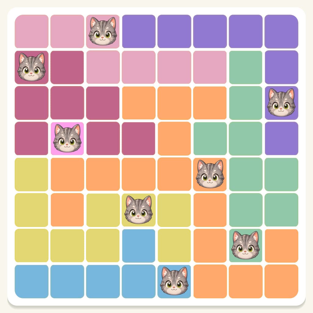 Meowdoku Level 307 Screenshot