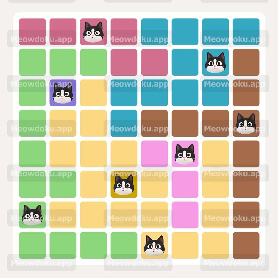 Meowdoku Level 31 Screenshot