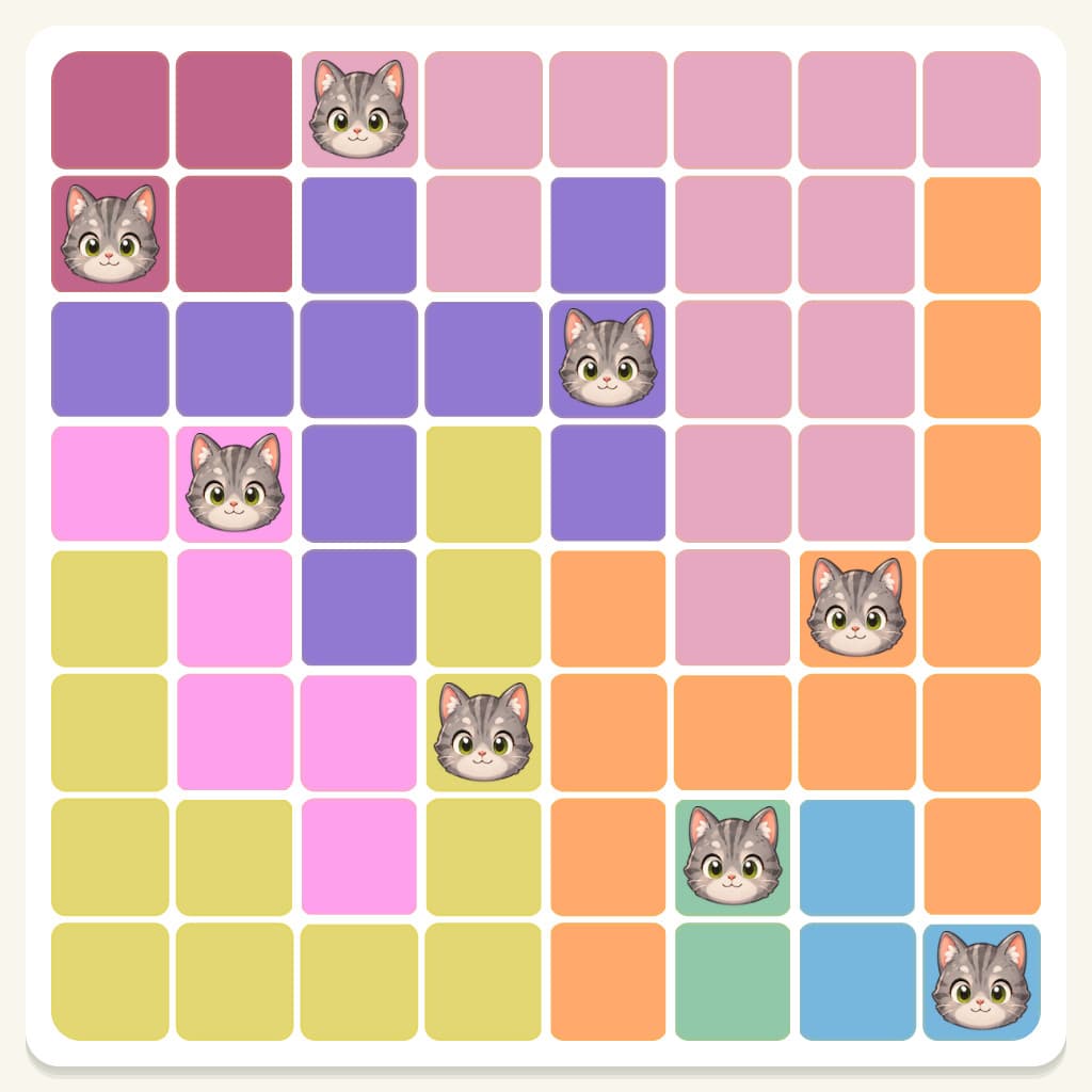 Meowdoku Level 649 Answer, Cheat & Solution