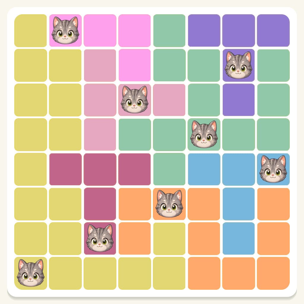 Meowdoku Level 98 Screenshot