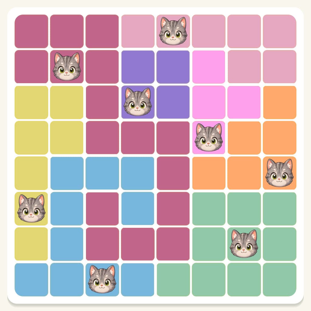 Meowdoku Level 829 Screenshot