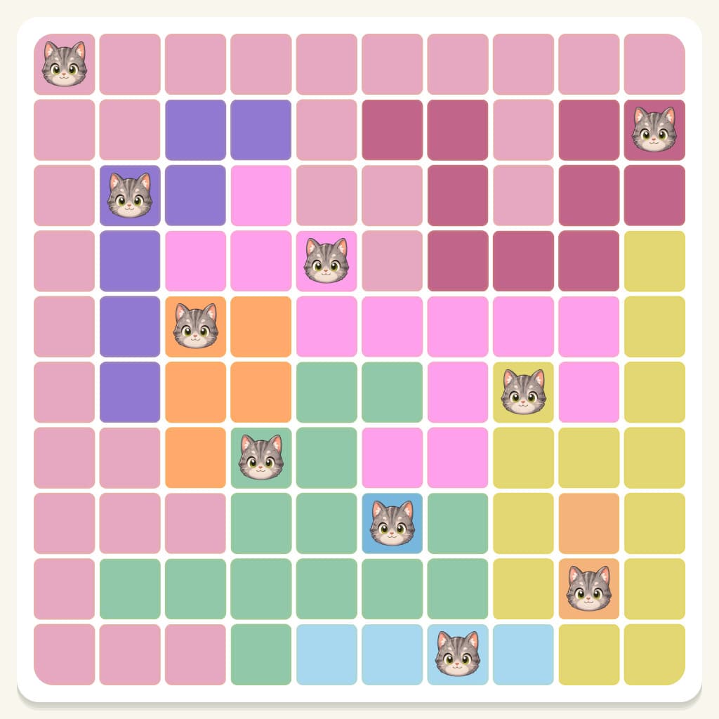 Meowdoku Level 215 Screenshot