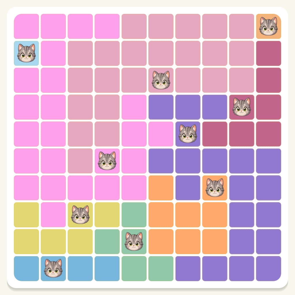 Meowdoku Level 615 Screenshot