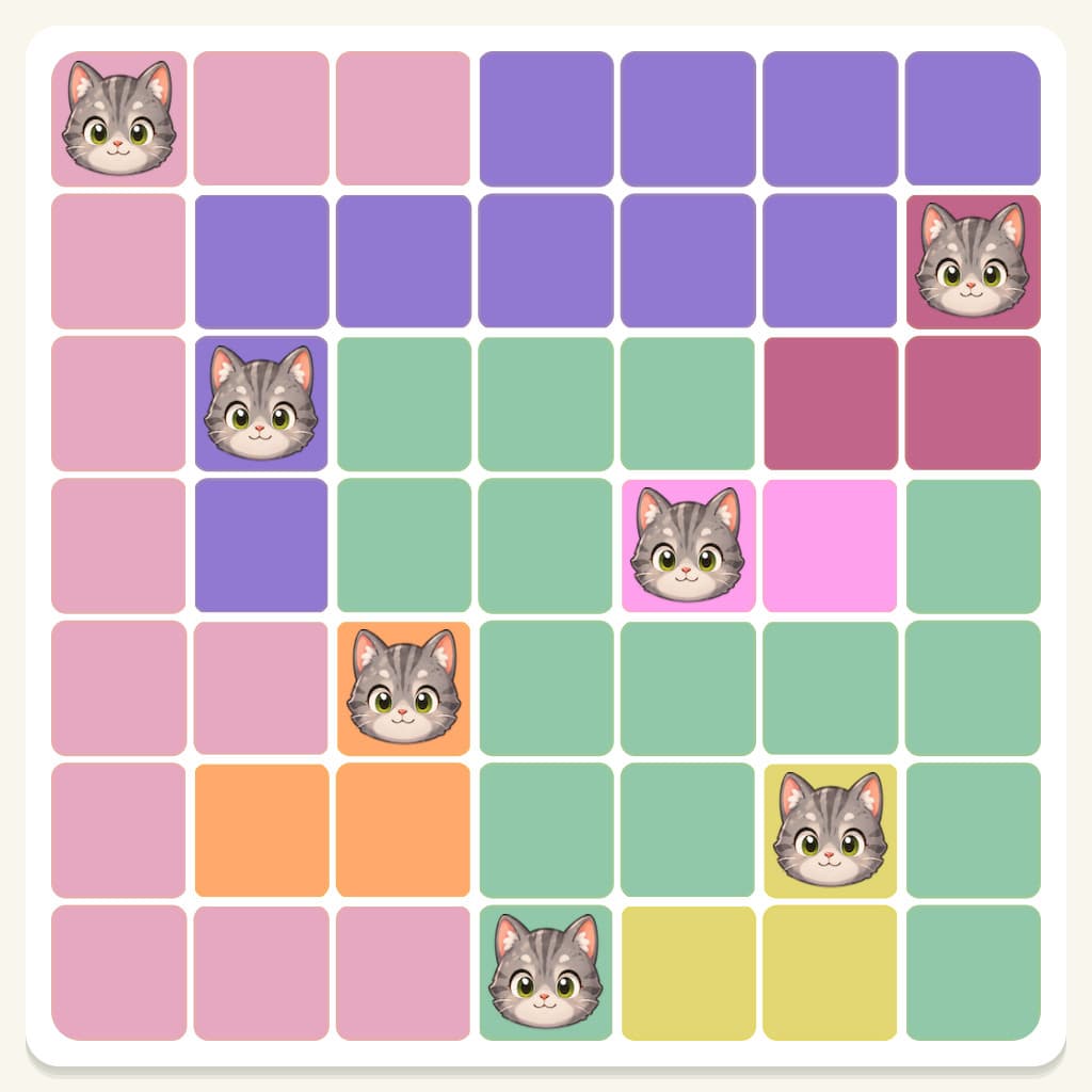Meowdoku Level 713 Answer, Cheat & Solution