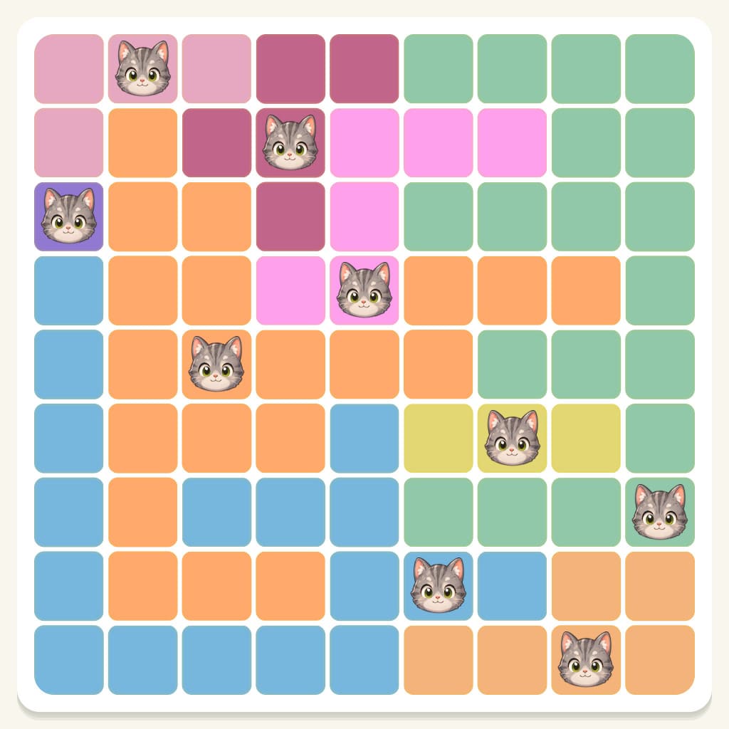 Meowdoku Level 224 Screenshot