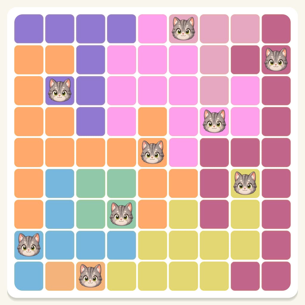 Meowdoku Level 728 Screenshot