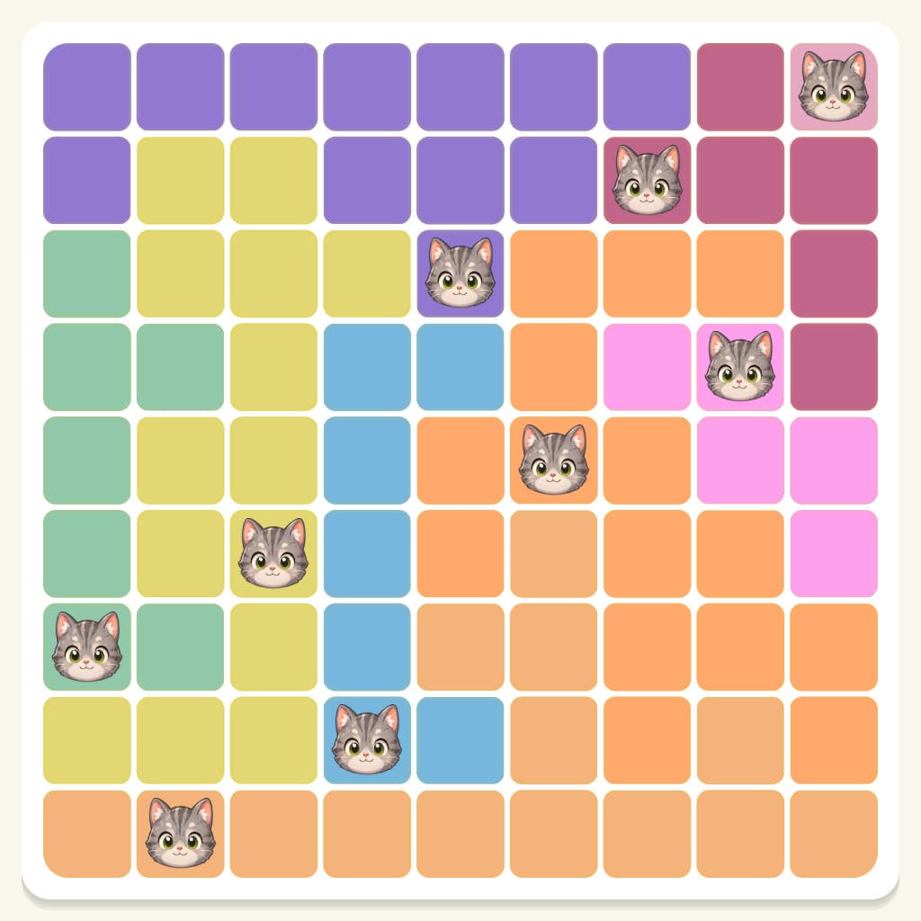 Meowdoku Level 758 Screenshot