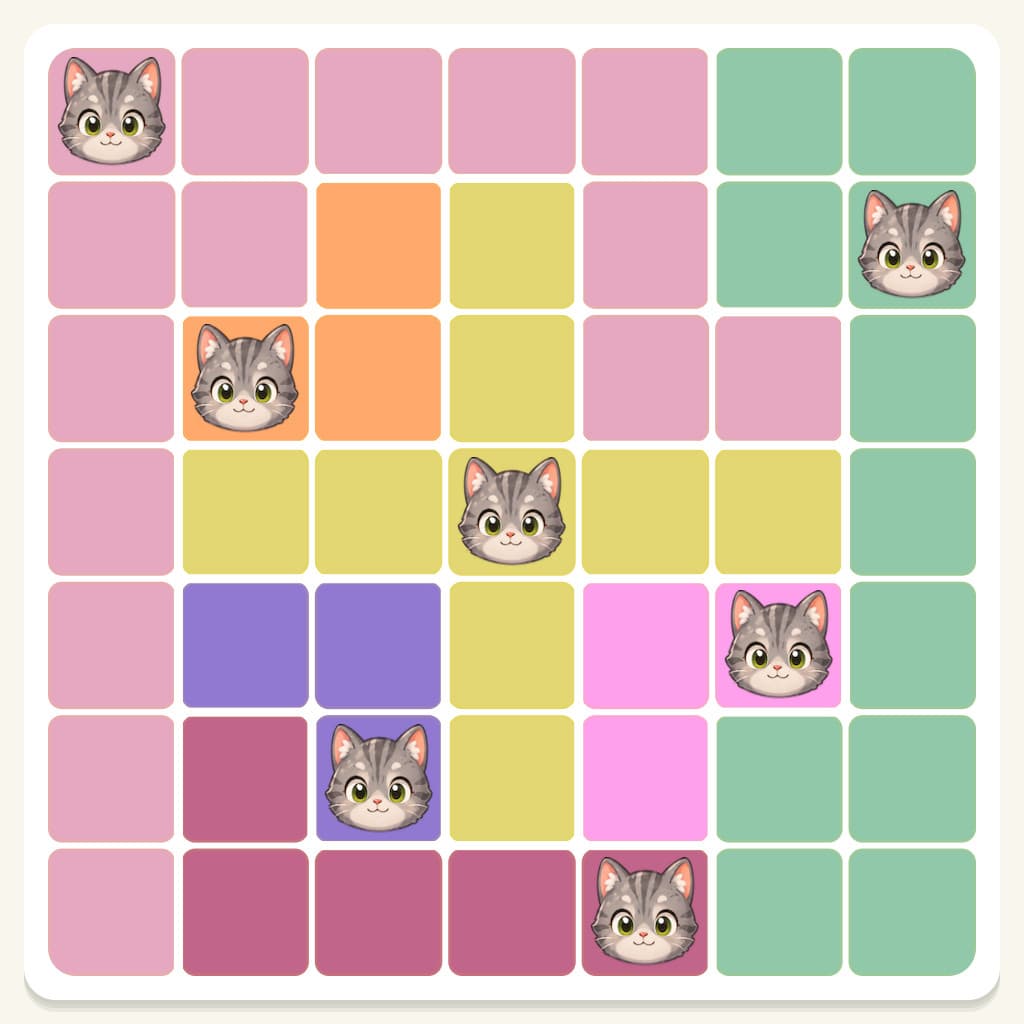 Meowdoku Level 186 Screenshot