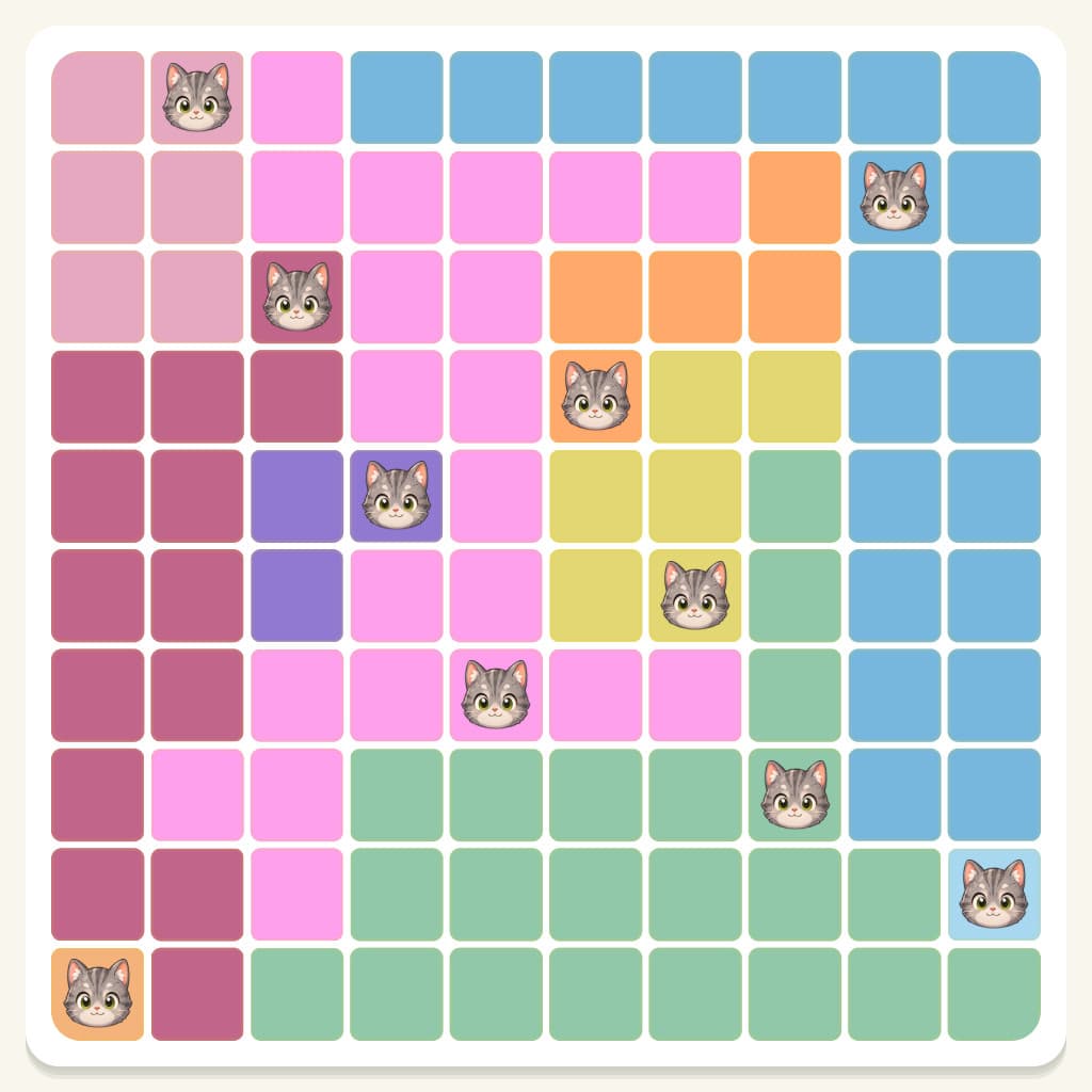 Meowdoku Level 425 Answer, Cheat & Solution