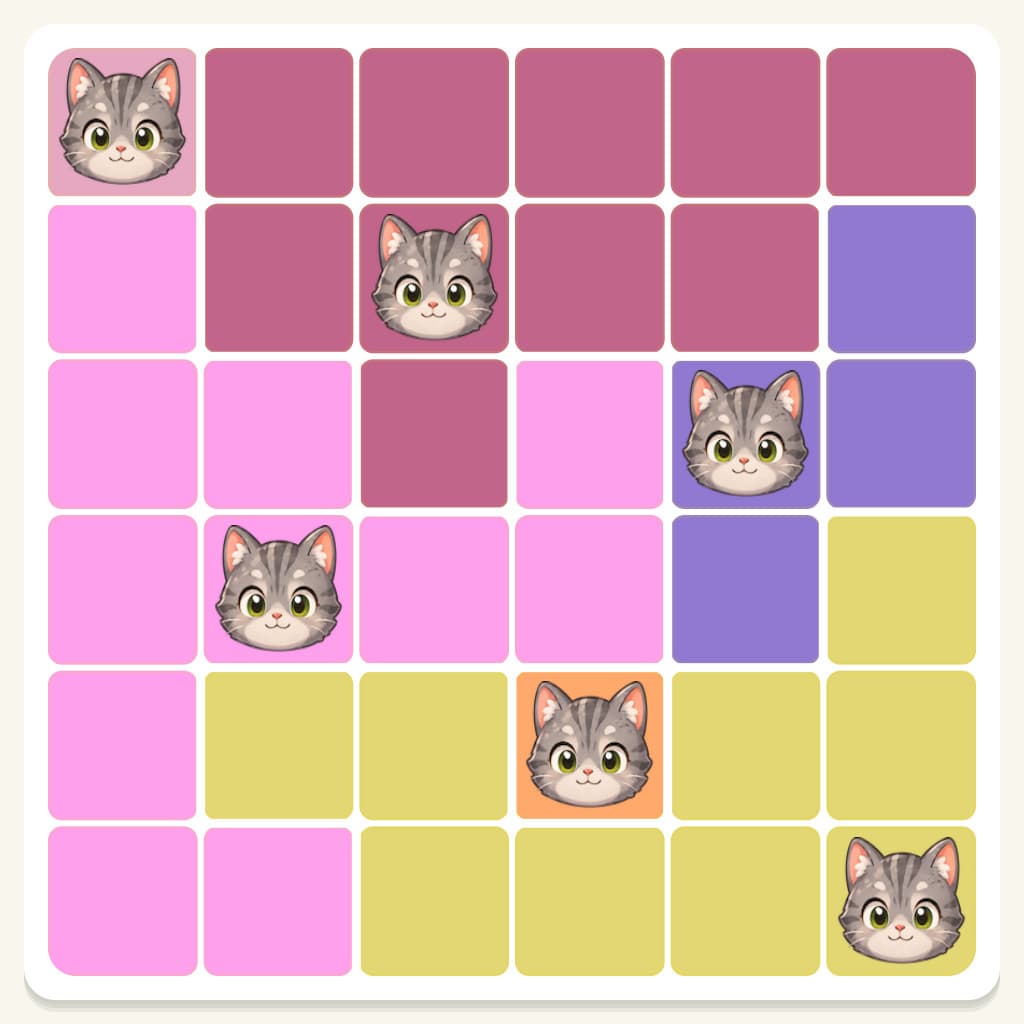 Meowdoku Level 21 Screenshot