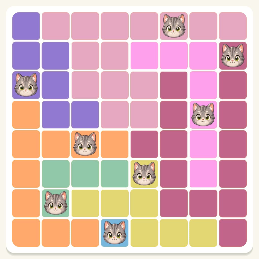 Meowdoku Level 239 Answer, Cheat & Solution