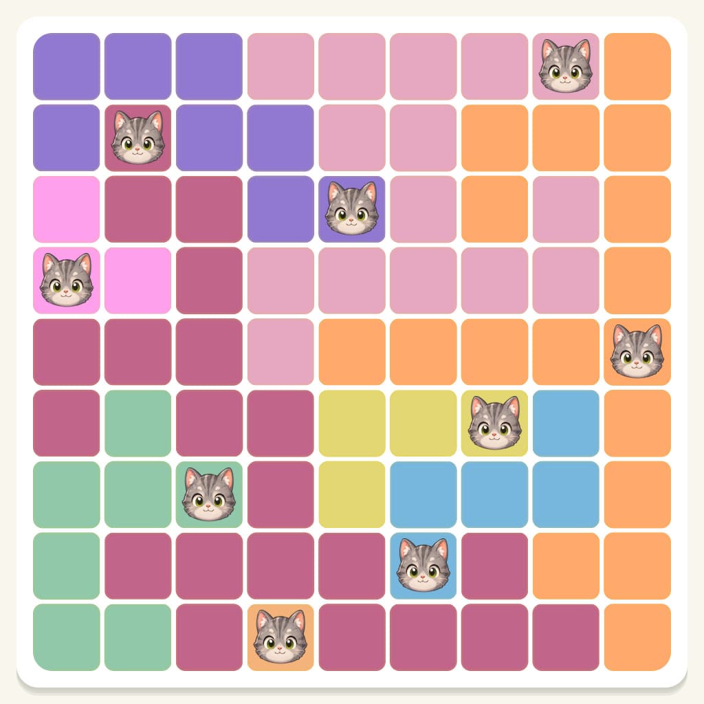 Meowdoku Level 384 Screenshot