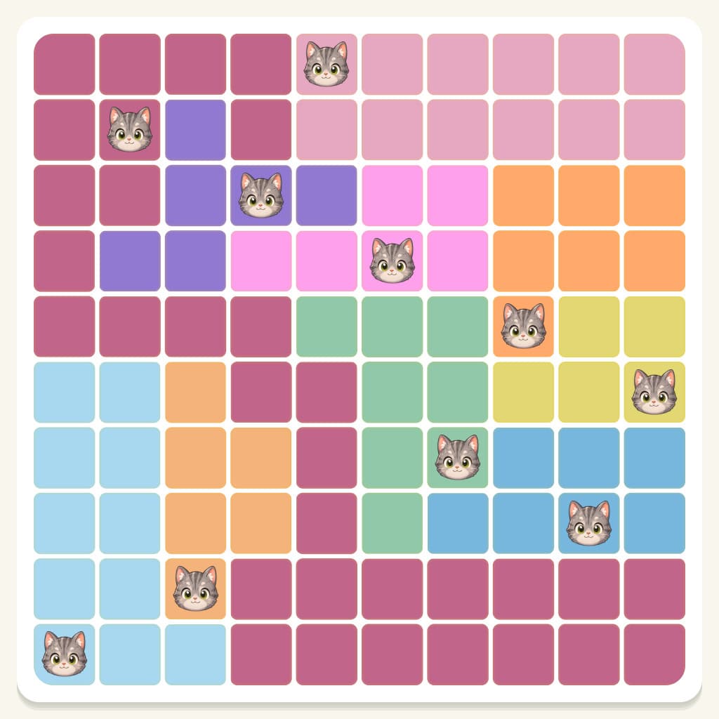 Meowdoku Level 115 Screenshot