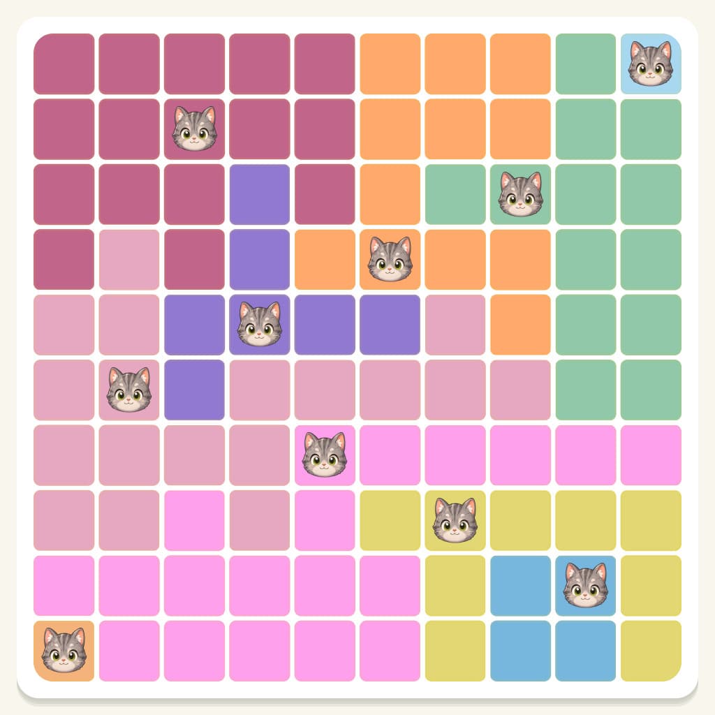 Meowdoku Level 855 Answer, Cheat & Solution