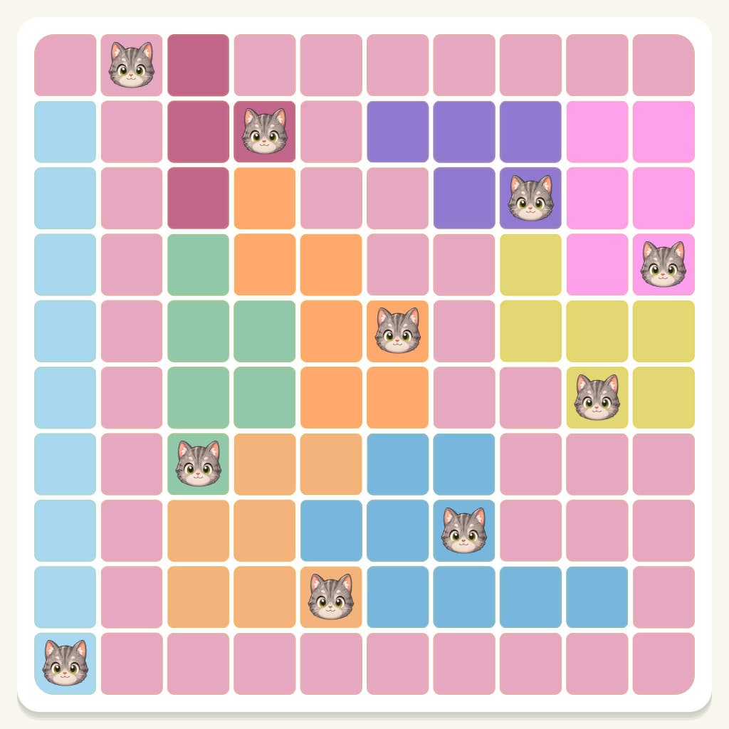 Meowdoku Level 530 Screenshot