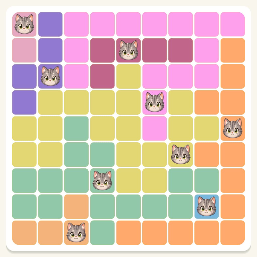 Meowdoku Level 278 Screenshot