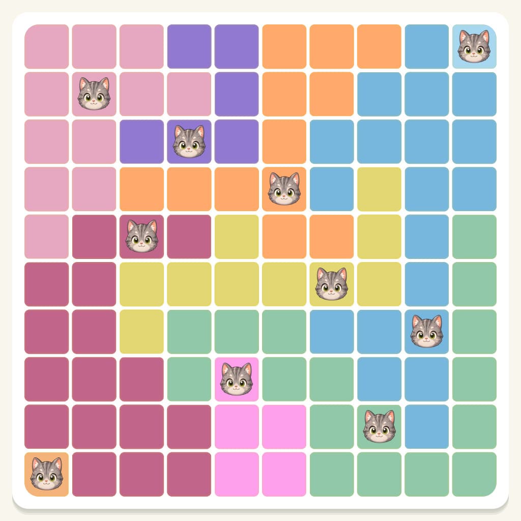 Meowdoku Level 290 Screenshot