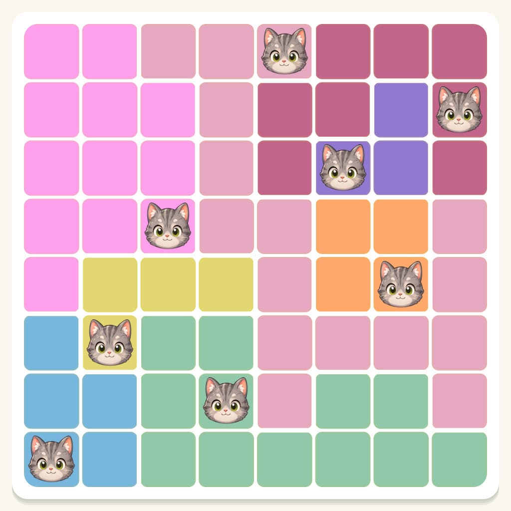 Meowdoku Level 732 Screenshot