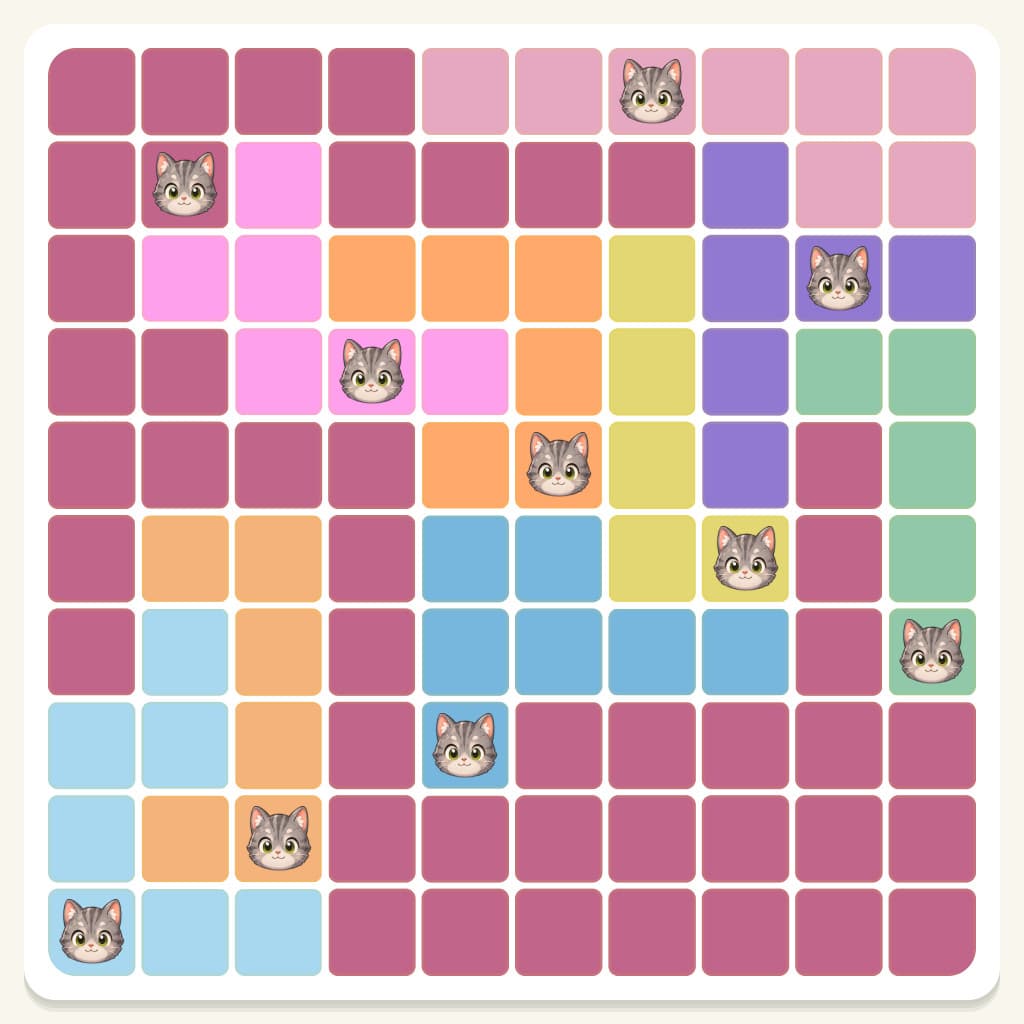Meowdoku Level 510 Screenshot