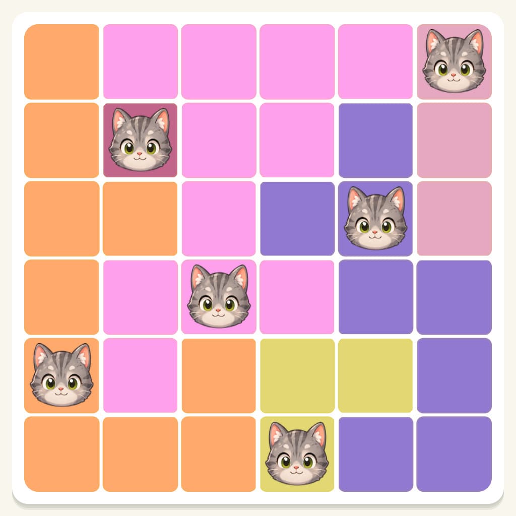 Meowdoku Level 43 Screenshot